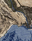 PLASTIC RIVERS Indus Tæppe