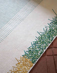 BACKSTITCH Composition Tæppe