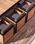 DNA TEAK Lænestol