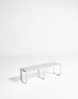 Flat bænk 150cm til de elegante loungemøbler fra Gitz Design og Gandia Blasco