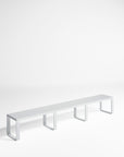 Flat bænk 270cm til de elegante loungemøbler fra Gitz Design og Gandia Blasco
