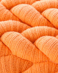KNITTED STOOL Orange taburet