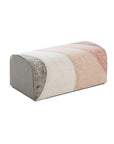 NUANCES Puf i varme rosa og burgundy nuancer – lavet af uld og viscose
