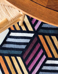 PARQUET Hexagon tæppe