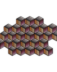 PARQUET Hexagon tæppe