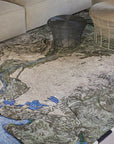 PLASTIC RIVERS Indus Tæppe